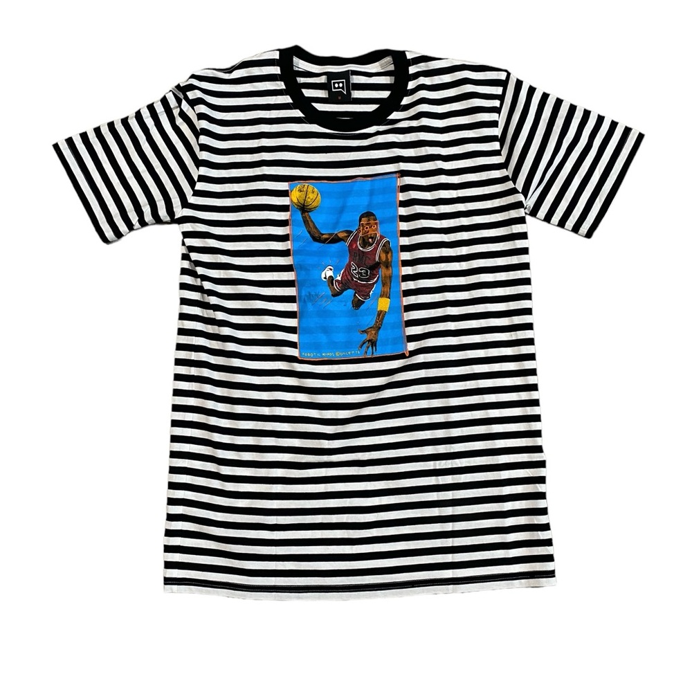 Robotic Minds Concepts Michael Jordan Stripe T-Shirt Medium‎